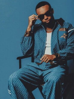 Aelfric Eden Vintage Denim Jacquard Cropped Jacket -Aelfric Eden Shop 71511