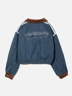 Aelfric Eden Vintage Denim Jacquard Cropped Jacket -Aelfric Eden Shop 7 5c19ba16 ed82 4099 8148 23a9e3b90304