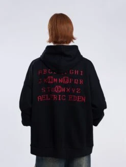 City Of Love 3D Embroidery Hoodie