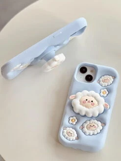3D Sheep Phone Case -Aelfric Eden Shop 85e07d9a7171f991afb726cd98d45f9e