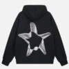 Aelfric Eden 3D Star Print ZIP UP Hoodie