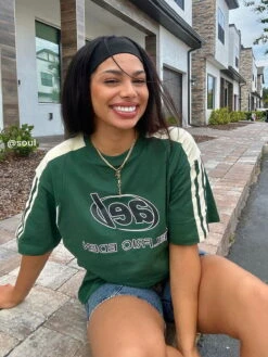 Aelfric Eden Contrast Color Speedway Racing Tee -Aelfric Eden Shop 9.23