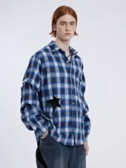 Aelfric Eden Stars Plaid Long Sleeve Shirt 13 Aelfric Eden Stars Plaid Long Sleeve Shirt -Aelfric Eden Shop 9.4