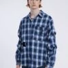 Aelfric Eden Stars Plaid Long Sleeve Shirt -Aelfric Eden Shop 9.41