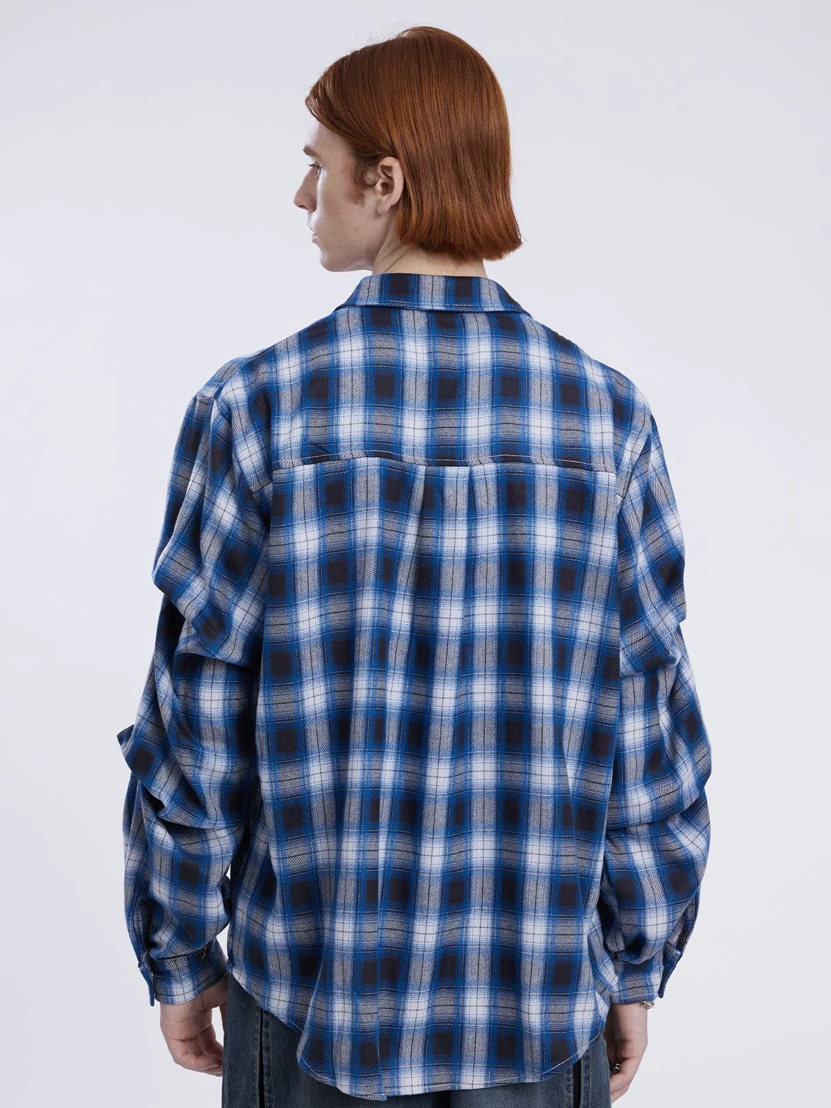 Aelfric Eden Stars Plaid Long Sleeve Shirt 8 Aelfric Eden Stars Plaid Long Sleeve Shirt - Image 6