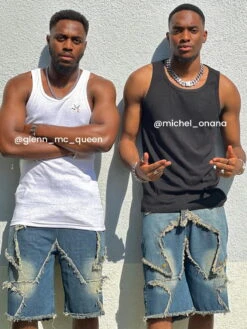 Aelfric Eden Vintage Starry Fringe Hem Jorts -Aelfric Eden Shop 9.61