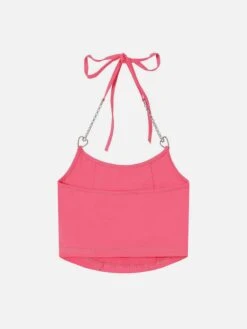 "Heart Decision" Chain Strap Cami Top -Aelfric Eden Shop 9007232022052014543462873b2a81f5b