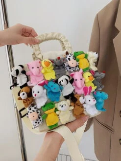 "Animal World" Doll Hand Bag -Aelfric Eden Shop 9007232022071109515762cb823dbec3d