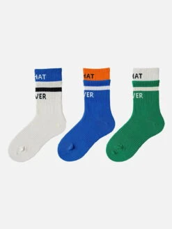 "WHAT NEVER" Vintage Socks