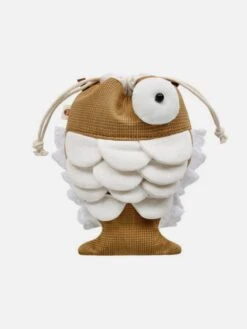 Stupid Fish 3D Eye Scales Bag -Aelfric Eden Shop 90072320230323163325641c0ed51040a