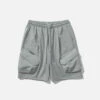 Aelfric Eden Multiple Pockets Solid Drawstring Shorts -Aelfric Eden Shop 90072320230323171651641c190354b87