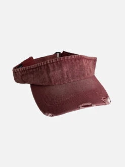 Distressed Washed Denim Visor -Aelfric Eden Shop 900723202306260932256498eaa92b9e8