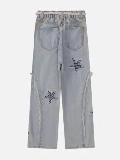Aelfric Eden Star Embroidery Jeans -Aelfric Eden Shop 9007232023070609502564a61de161cbc