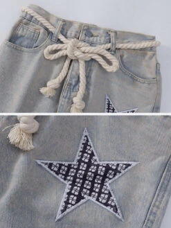 Aelfric Eden Star Embroidery Jeans -Aelfric Eden Shop 9007232023070609502564a61de1a6e19