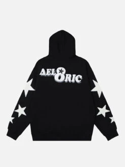 Aelfric Eden Star Applique Embroidery Hoodie