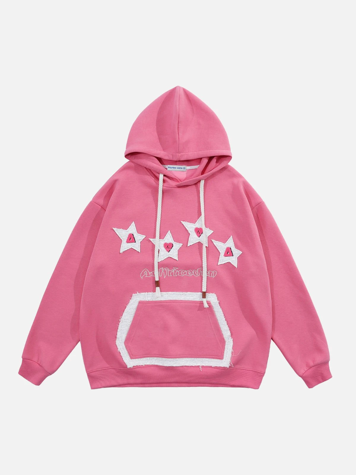 Aelfric Eden Color Blocking Applique Embroidery Star Hoodie 3 Aelfric Eden Color Blocking Applique Embroidery Star Hoodie