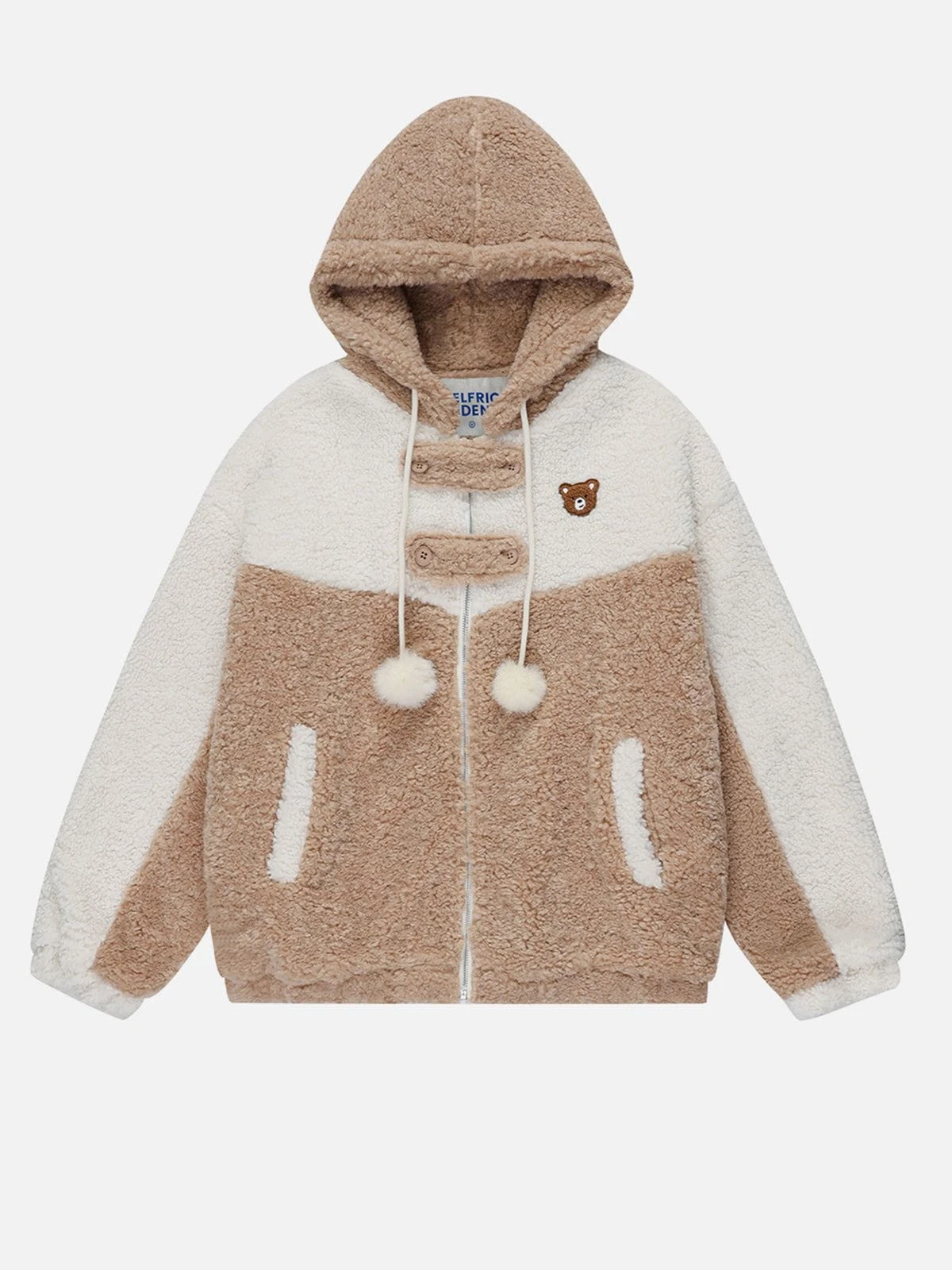 Aelfric Eden Fluffy Teddy Sherpa Hooded Coat 3 Aelfric Eden Fluffy Teddy Sherpa Hooded Coat