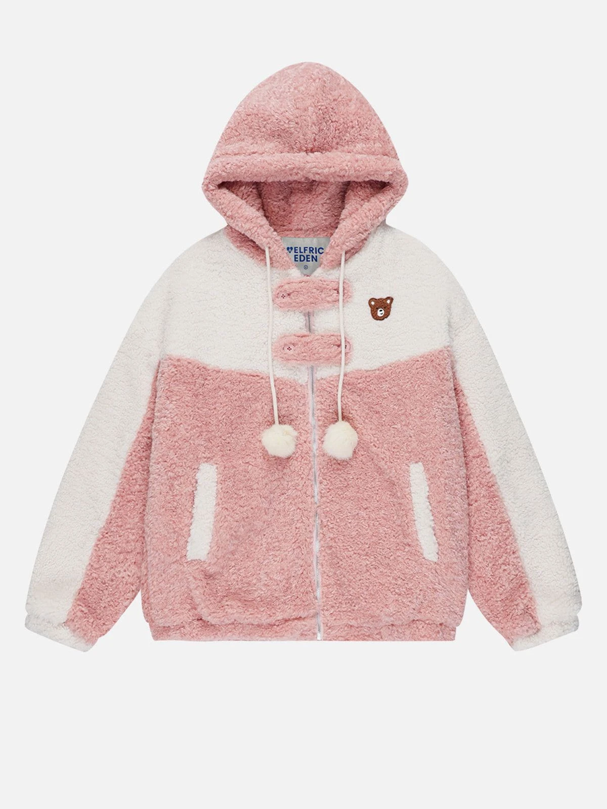 Aelfric Eden Fluffy Teddy Sherpa Hooded Coat 4 Aelfric Eden Fluffy Teddy Sherpa Hooded Coat - Image 2