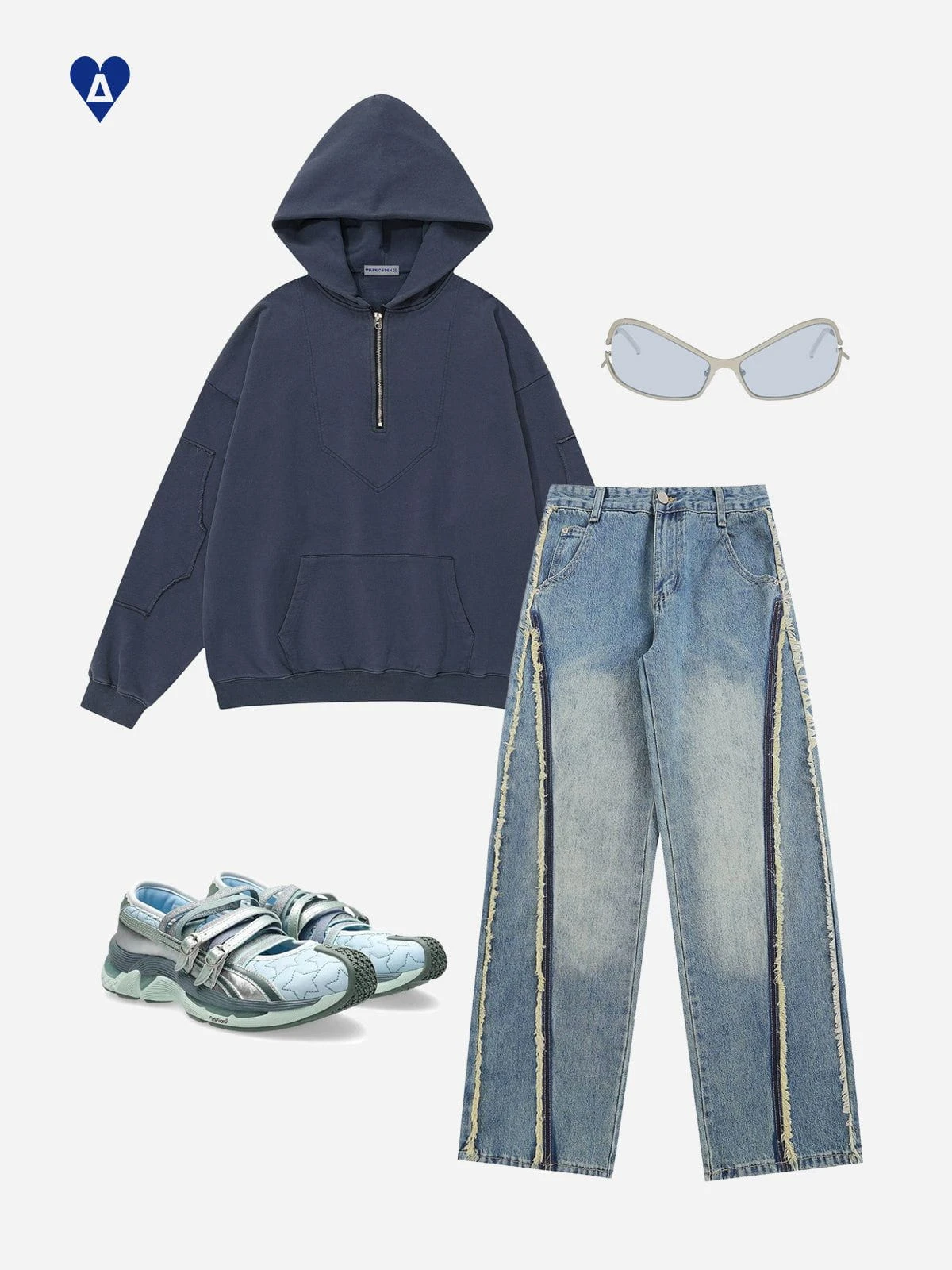 Aelfric Eden Solid Half Zip Up Hoodie 6 Aelfric Eden Solid Half Zip Up Hoodie - Image 4