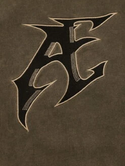 [Pre-Order] Aelfric Eden Embroidery Washed Hoodie -Aelfric Eden Shop 90072320240415181534661cfe46483d6