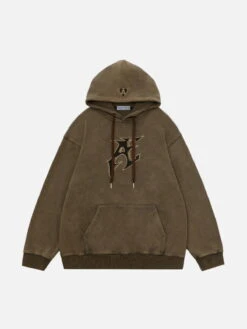 [Pre-Order] Aelfric Eden Embroidery Washed Hoodie