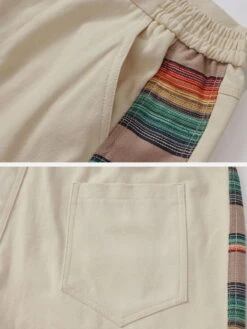 Aelfric Eden Vintage Side Rainbow Stitching Cropped Pants -Aelfric Eden Shop 9 9e383721 283f 40c8 820d f56d88ae0797