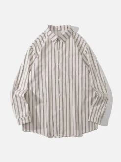 Aelfric Eden Simple Striped Long Sleeve Shirt