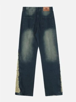 Aelfric Eden Colorblock Side Embroidery Jeans 9 Aelfric Eden Colorblock Side Embroidery Jeans -Aelfric Eden Shop KGZ614032