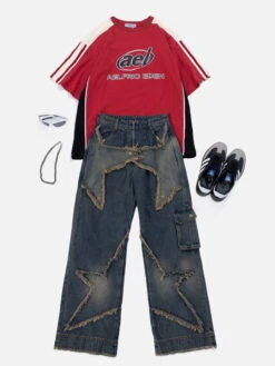 Aelfric Eden Distressed Effect Patchwork Star Denim Jeans 23 Aelfric Eden Distressed Effect Patchwork Star Denim Jeans -Aelfric Eden Shop Z0A2658 015e8efc 7594 4059 a6ff 340b98e62be0