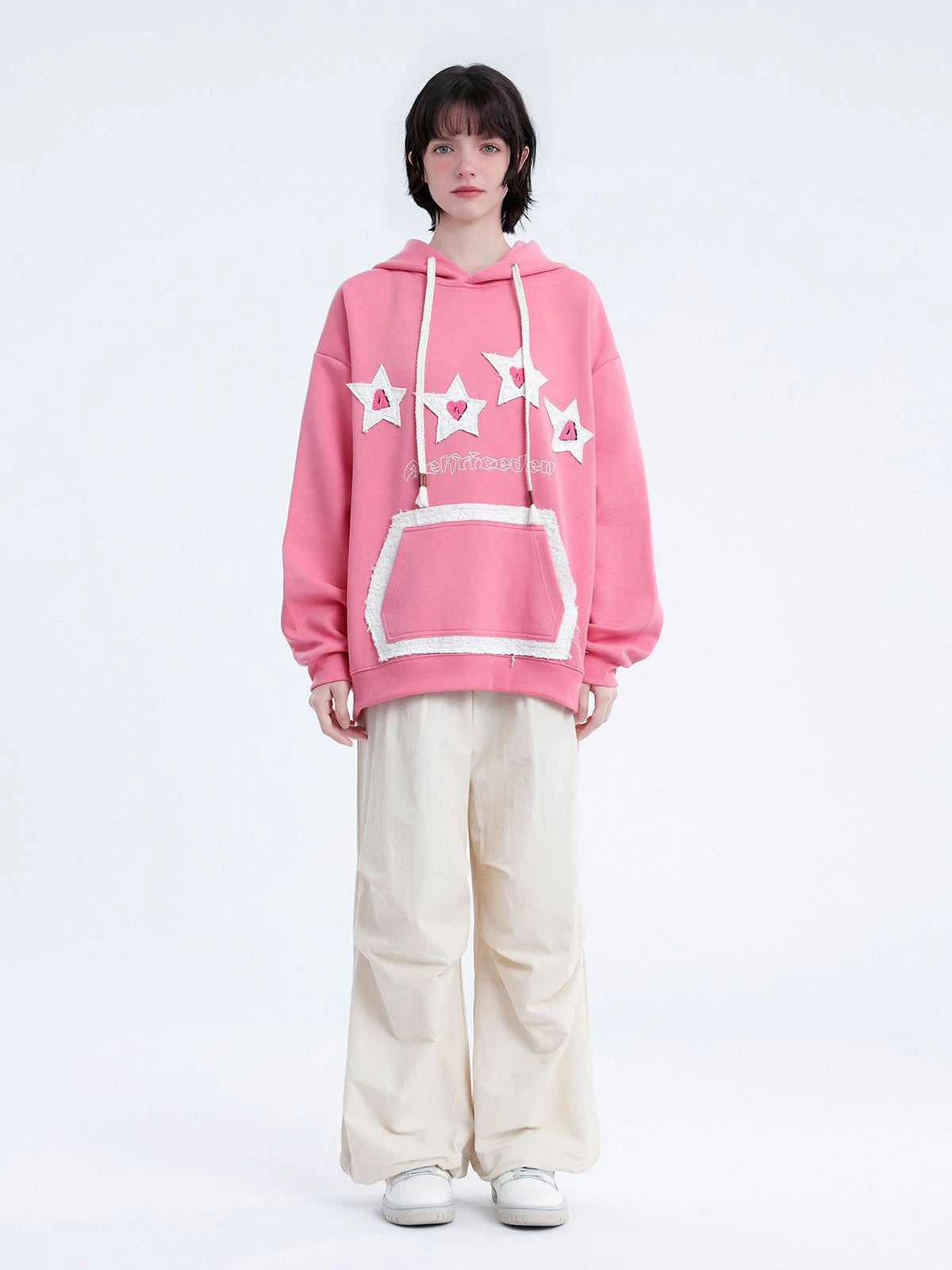 Aelfric Eden Color Blocking Applique Embroidery Star Hoodie 5 Aelfric Eden Color Blocking Applique Embroidery Star Hoodie - Image 3