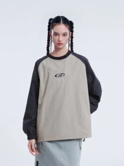 Aelfric Eden Drawstring Color Blocking Sweatshirt -Aelfric Eden Shop Z0A6090 1