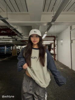 Aelfric Eden Drawstring Color Blocking Sweatshirt