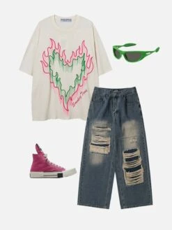 Aelfric Eden Distressed Design Loose Jeans@katttrod 12 Aelfric Eden Distressed Design Loose Jeans@katttrod -Aelfric Eden Shop d347ea1f 9821 4036 a909 43c27c8b800f