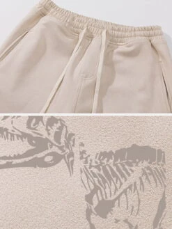 Aelfric Eden Dinosaur Print Drawstring Sweatpants -Aelfric Eden Shop e1