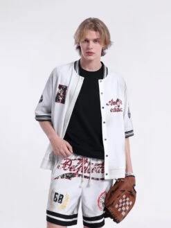 Aelfric Eden Washed Short Sleeve Shirt<font Color="#00249C"><br>S/S 24 The Dreamers</font>