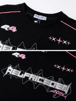 Aelfric Eden Patchwork Letter Embroidery Sweatshirt -Aelfric Eden Shop jpeg 0217acb8 53ad 400a a73c 6be51994c834