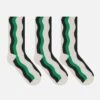 Green Wave Socks