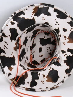 Cow Print Drawstring PU Leather Hat -Aelfric Eden Shop jpeg 0417c46b a1c7 44ae ab3b 17204187b3b7