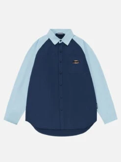 Aelfric Eden Vintage Patchwork Long Sleeve Shirt