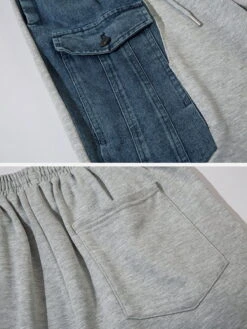 Aelfric Eden Patchwork Denim Pocket Shorts -Aelfric Eden Shop jpeg 0aae332d 9284 4cef a1f4 c48e76ebb82b