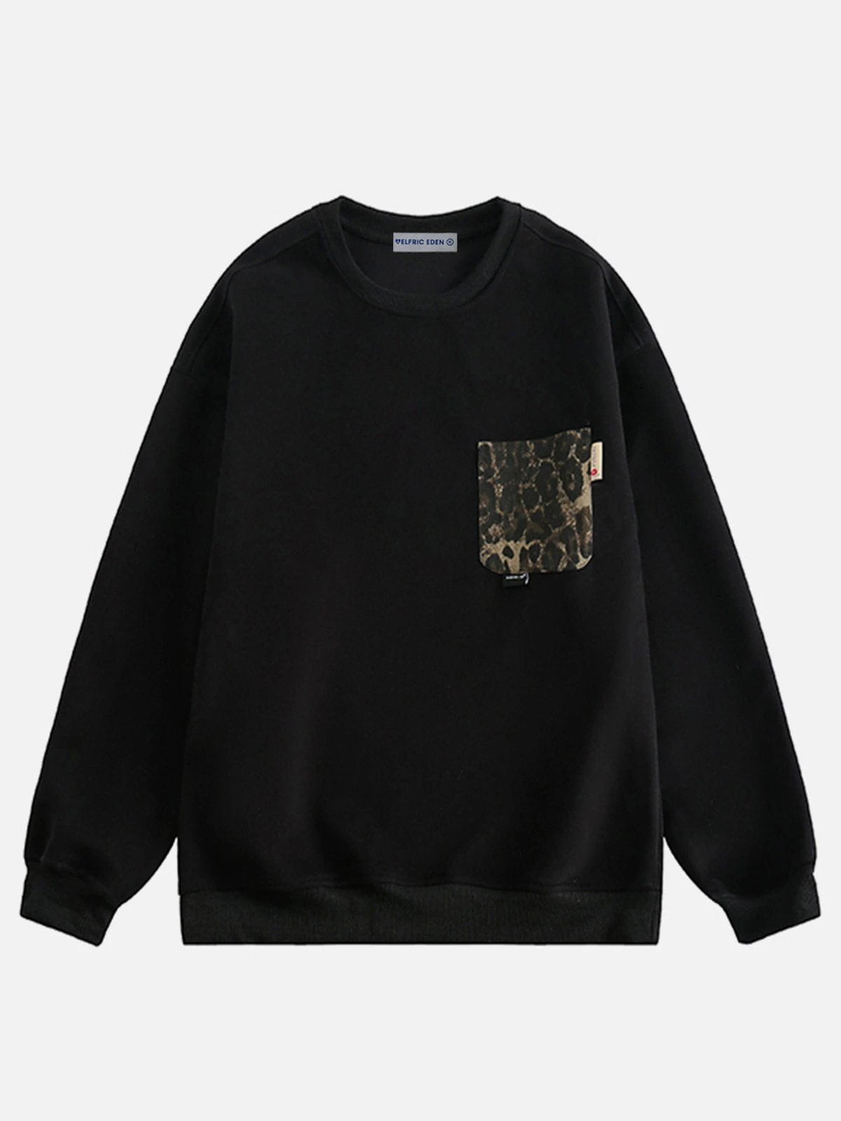 Aelfric Eden Leopard Print Pocket Sweatshirt 4 Aelfric Eden Leopard Print Pocket Sweatshirt - Image 2