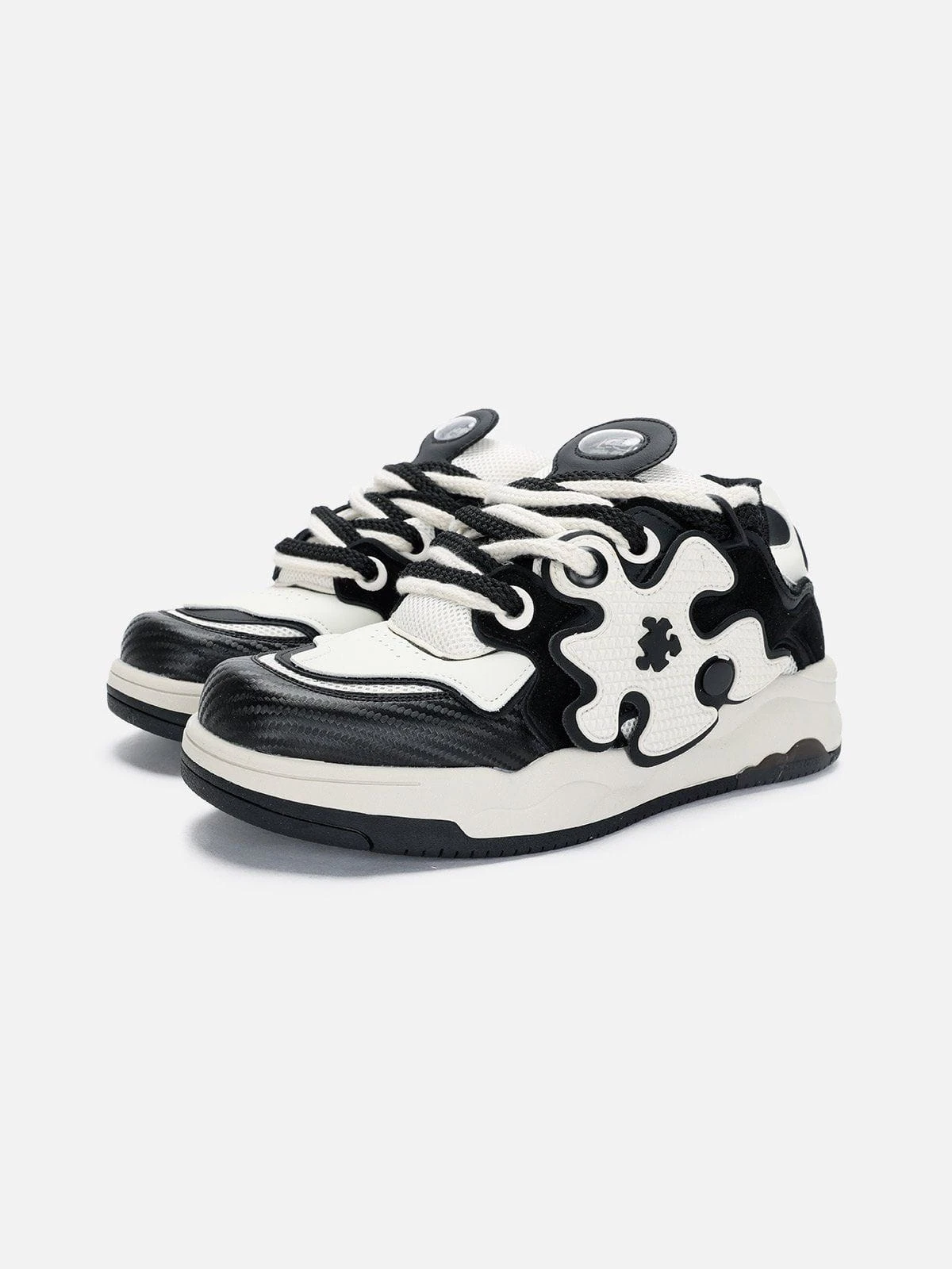 StarryClimb Flame Puzzle Skate Shoes 3 StarryClimb Flame Puzzle Skate Shoes