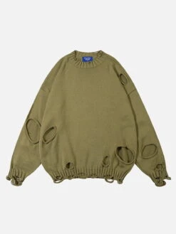 Aelfric Eden Solid Distressed Sweater -Aelfric Eden Shop jpeg 11de52ce e0e9 4ad8 8995 bc792ece1ebd