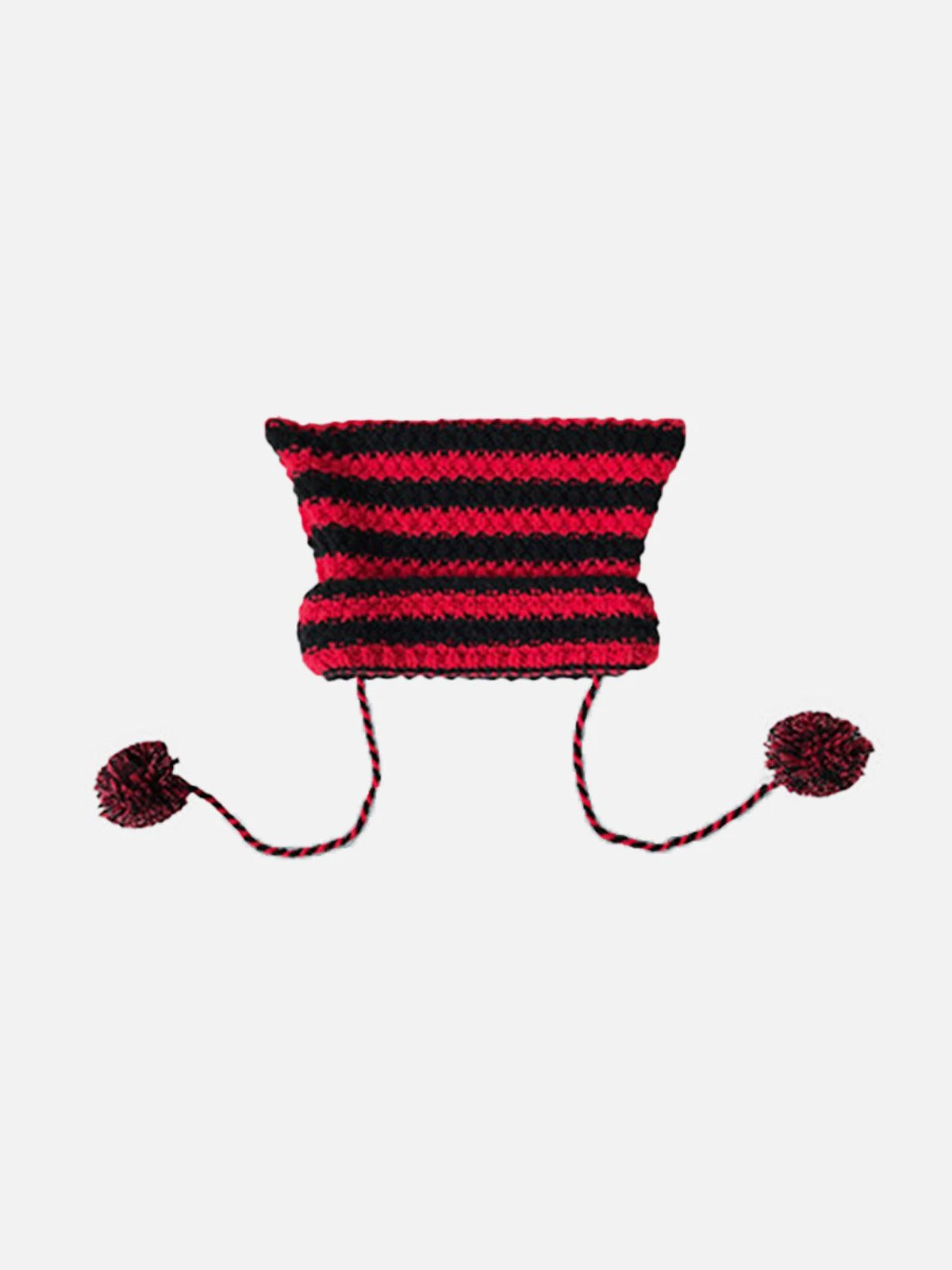 Striped Little Devil Cat Ear Hat 6 Striped Little Devil Cat Ear Hat - Image 4