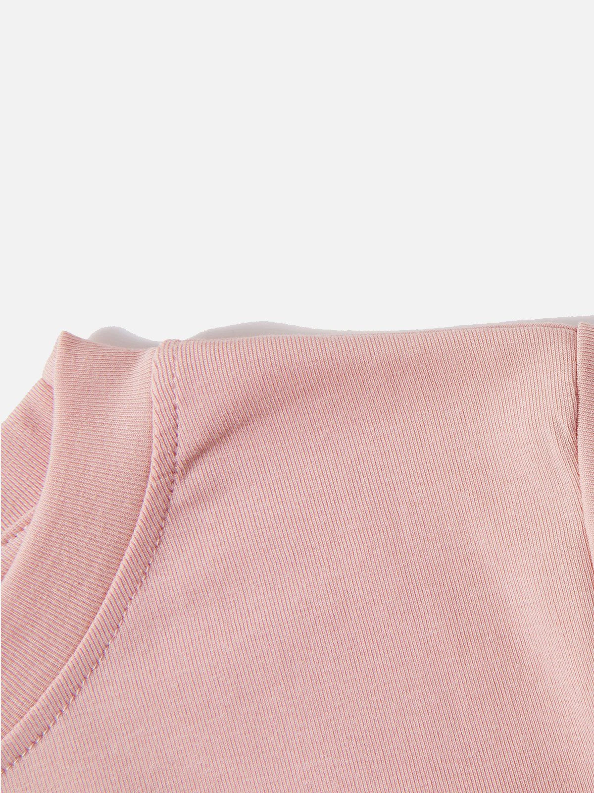 Solid Waist Wrinkle Tee 10 Solid Waist Wrinkle Tee - Image 8