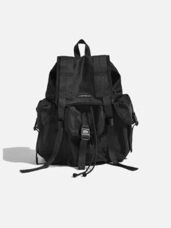 Multi-Pocket Strapped Shoulder Bag