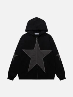 Aelfric Eden Star Graphic Print Hoodie