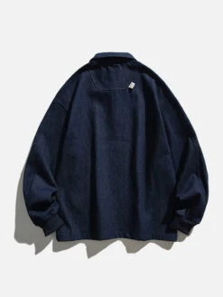 Aelfric Eden Stripe Denim Patchwork Polo Sweatshirt -Aelfric Eden Shop jpeg 230da108 f499 4b23 acc6 2425b3fc16d7