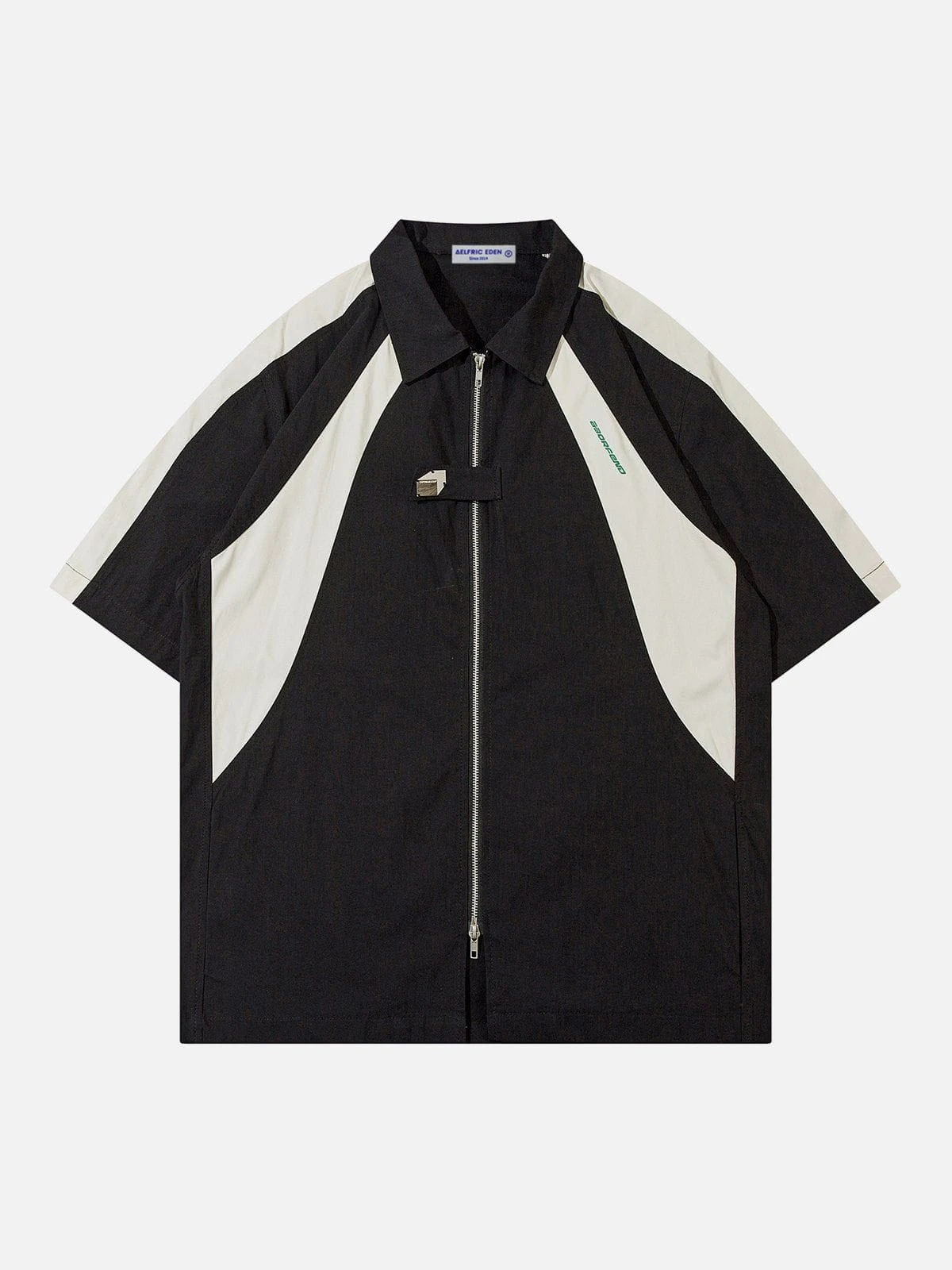 Aelfric Eden Colorblock Zipper Racing Short Sleeve Shirt 3 Aelfric Eden Colorblock Zipper Racing Short Sleeve Shirt