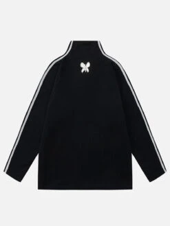 Stripe Butterfly Sweatshirt